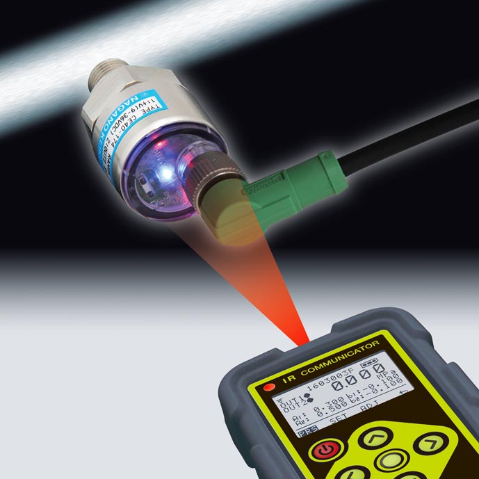 CE40 圧力スイッチ（赤外線通信対応） | 長野計器 製品情報