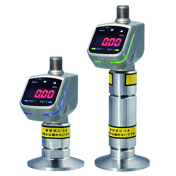 SU1_サニタリタイプ防水形デジタル圧力計 | 長野計器 製品情報