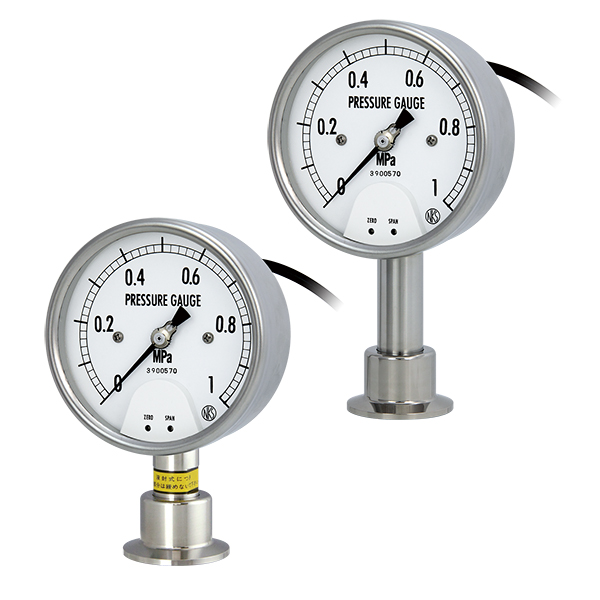 SU8＿サニタリ発信器付圧力計 | 長野計器 製品情報